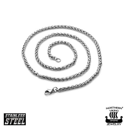 Northern Viking Jewelry®-Necklace "Wheat Chain Link"