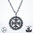 Northern Viking Jewelry® 925-Silver Four Thor's Hammer Pendant