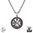Northern Viking Jewelry® 925-Silver Vegvisir Rune Pendant