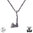 Northern Viking Jewelry® 925-Hopeariipus "Valknut Axe"