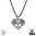 Northern Viking Jewelry® 925-Silver "Heart Wolf Pendant"