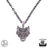 Northern Viking Jewelry® 925-Silver "Guardian Wolf Pendant"