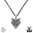 Northern Viking Jewelry® 925-Silver "Guardian Wolf Pendant"
