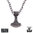 Northern Viking Jewelry® Necklace "6 mm Anchor Chain + Algiz Axehead