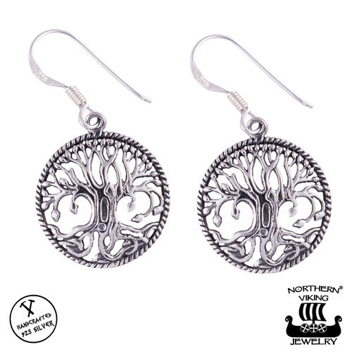 Northern Viking Jewelry® Yggdrasil Tree Of Life Earrings